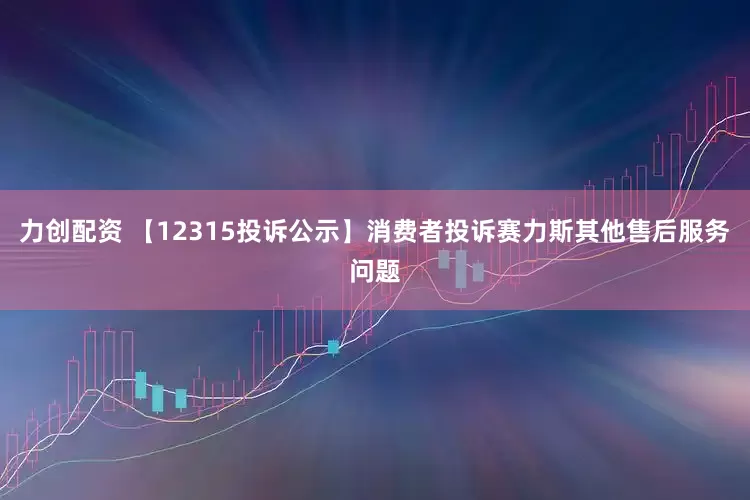 力创配资 【12315投诉公示】消费者投诉赛力斯其他售后服务问题